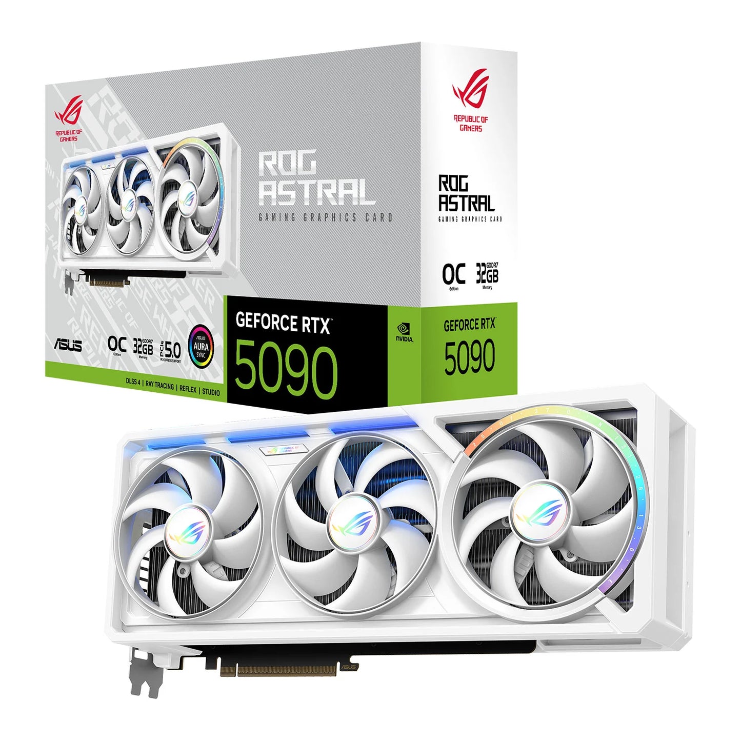 ROG Astral GeForce RTX 5090 32GB GDDR7 WHITE OC Edition